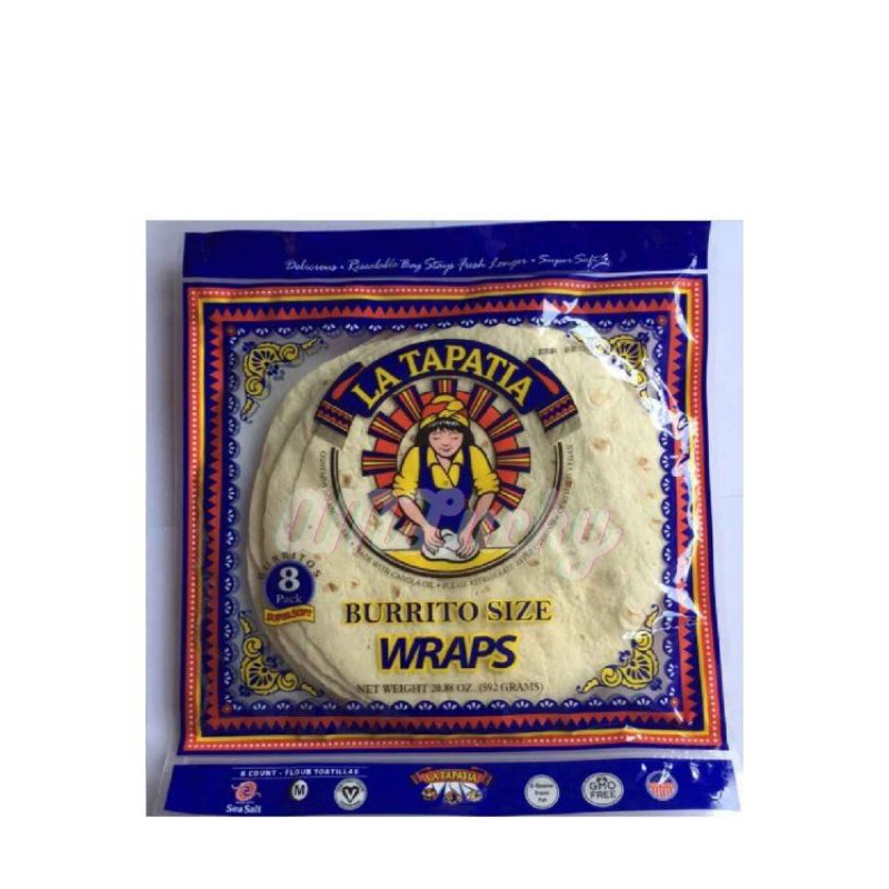 

La Tapatia Tortilla Burrito Wraps 592gr