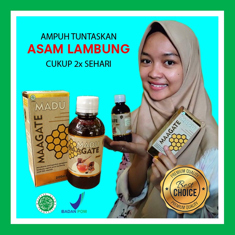 Obat Asam Lambung Kronis Madu Maagate Membantu Menstabilkan Asam Lambung