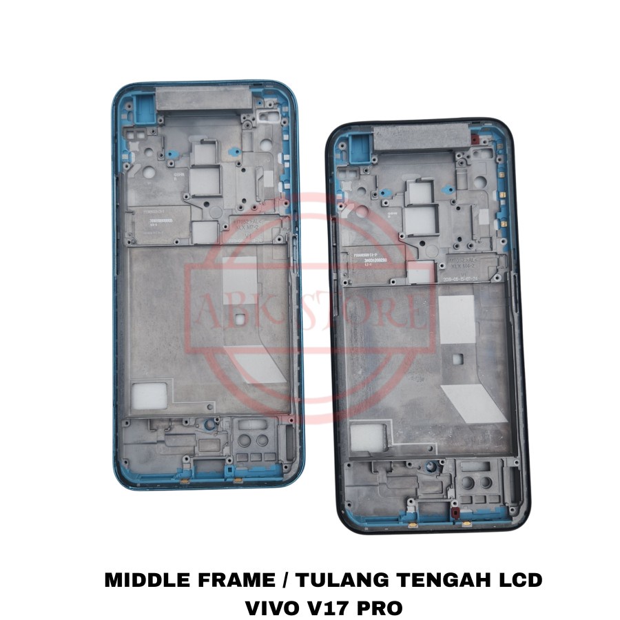 MIDDLE FRAME - TULANG TENGAH BEZEL - TATAKAN LCD VIVO V17 PRO - mamanmobile