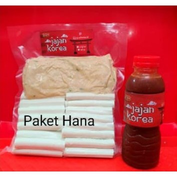 

Tteokbokki / Topokki, Odeng & Saos / Paket Lengkap Hana