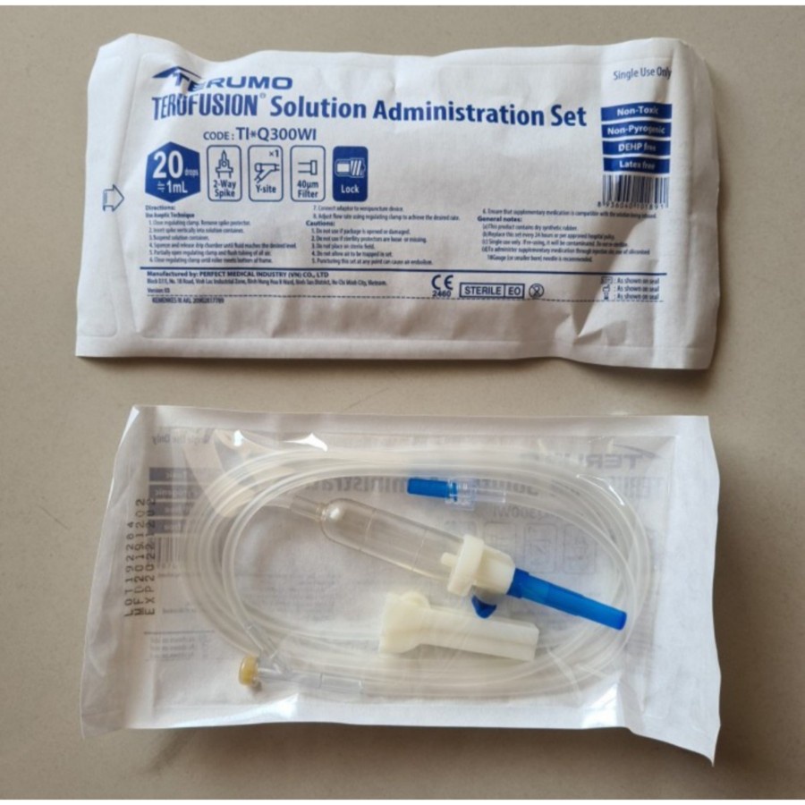 Jual Infusion Set Infus Set Dewasa Terumo Infuset Dewasa Terumo