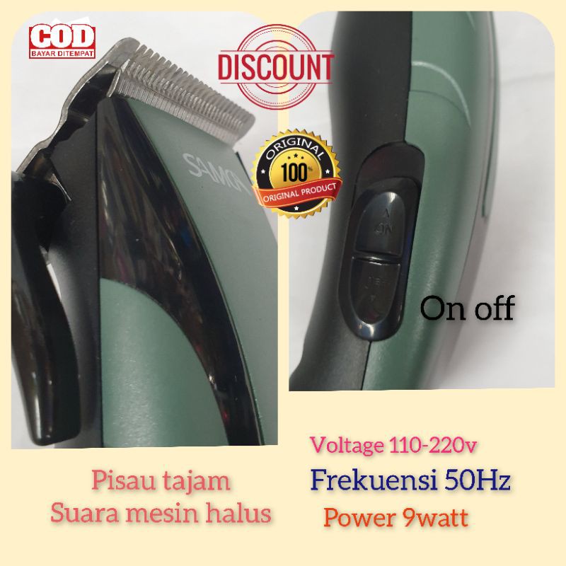 Alat mesin cukur rambut Murah New Original Hair Clipper Pria Kumis Terlaris kliper elektrik sc 4202