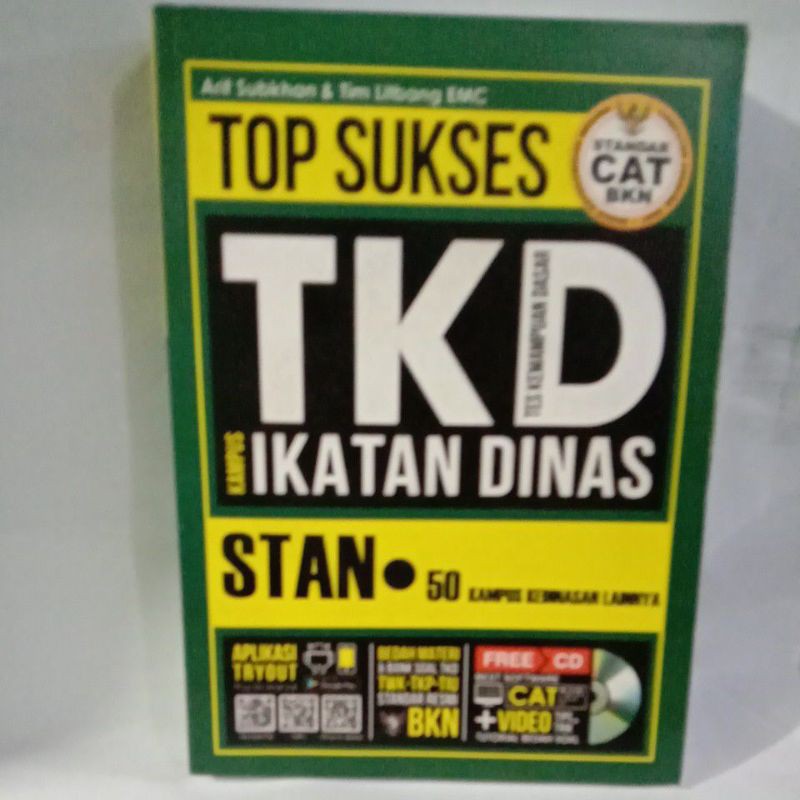 

Buku TOP SUKSES TKD KAMPUS IKATAN DINAS