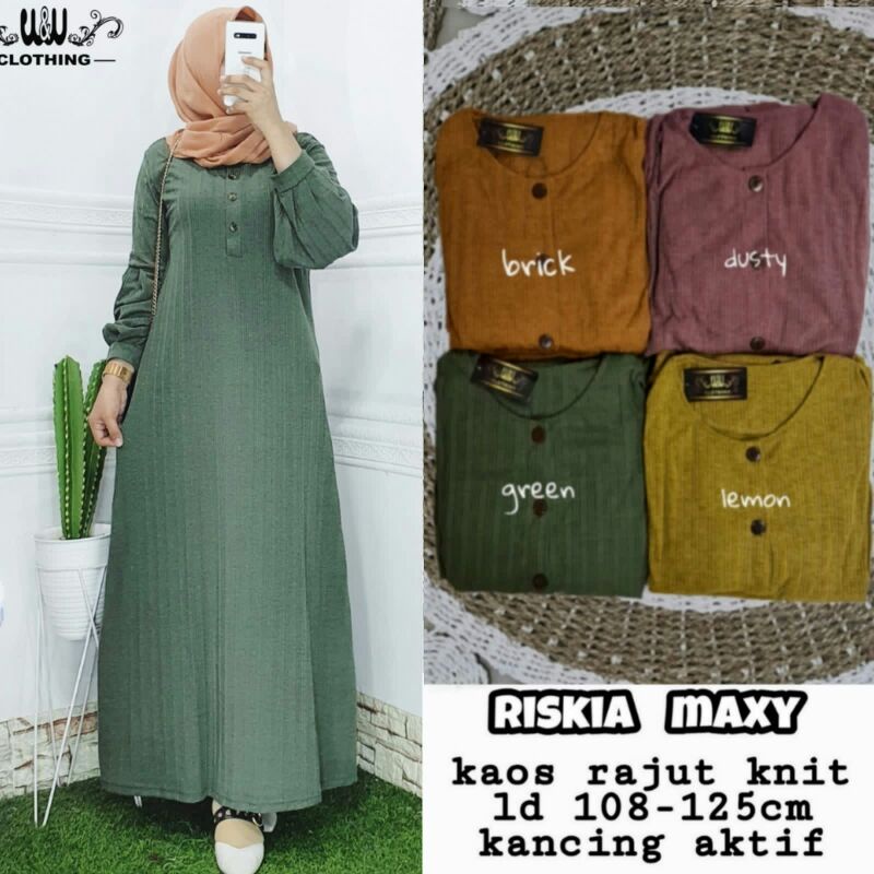 Riskia Maxy By W&W || Maxy Dress