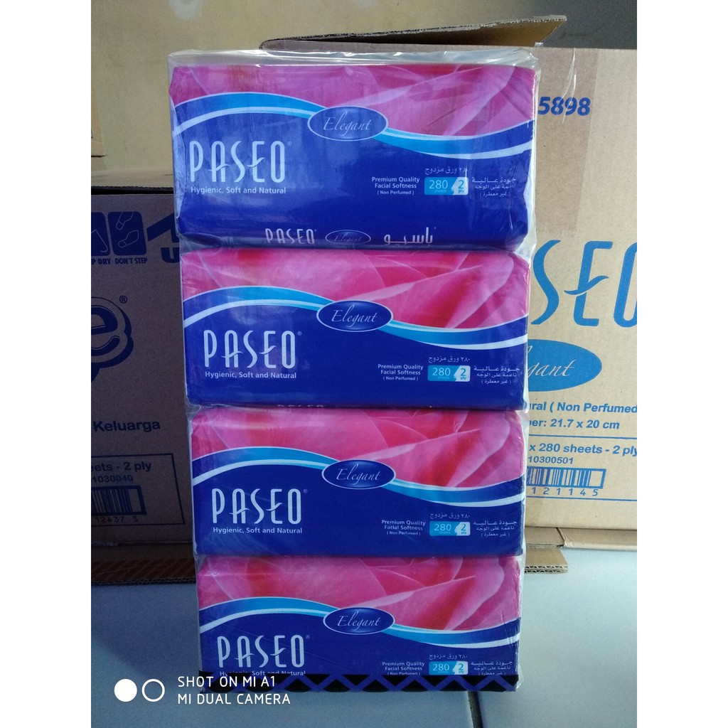 Tisu Paseo Elegant 280 Sheet
