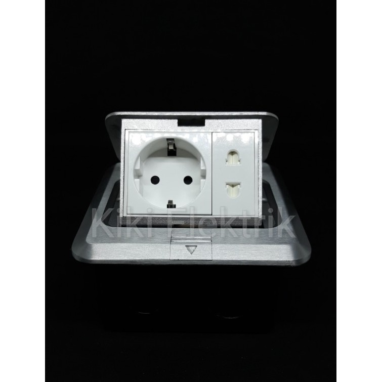 Stop Kontak Lantai (Isi Stop Kontak + Stop Kontak)