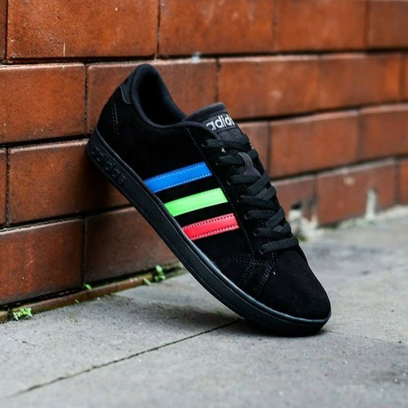 ADIDAS NEO BASELINE BLACK MULTICOLOUR