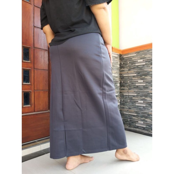 ROK WANITA DEWASA // ROK SPAN BAHAN SCUBA // BISA COD // BB 70-100KG