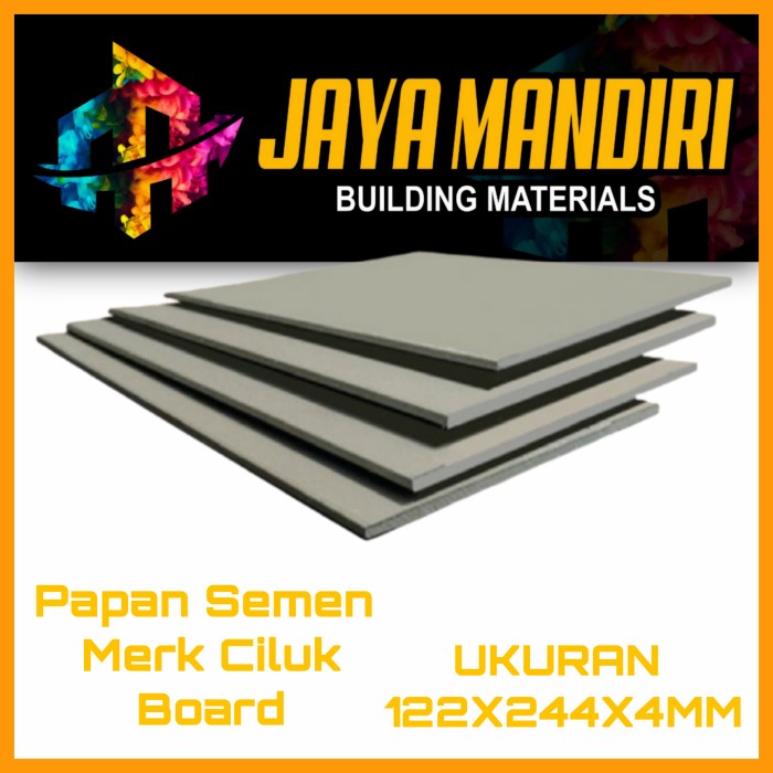 papan grc atap plafon penganti triplek merk ciluk board semen board