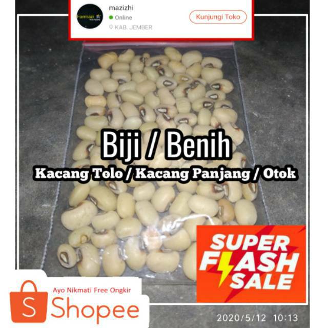 

Biji Benih Kacang Panjang / Kacang Tolo / Otok