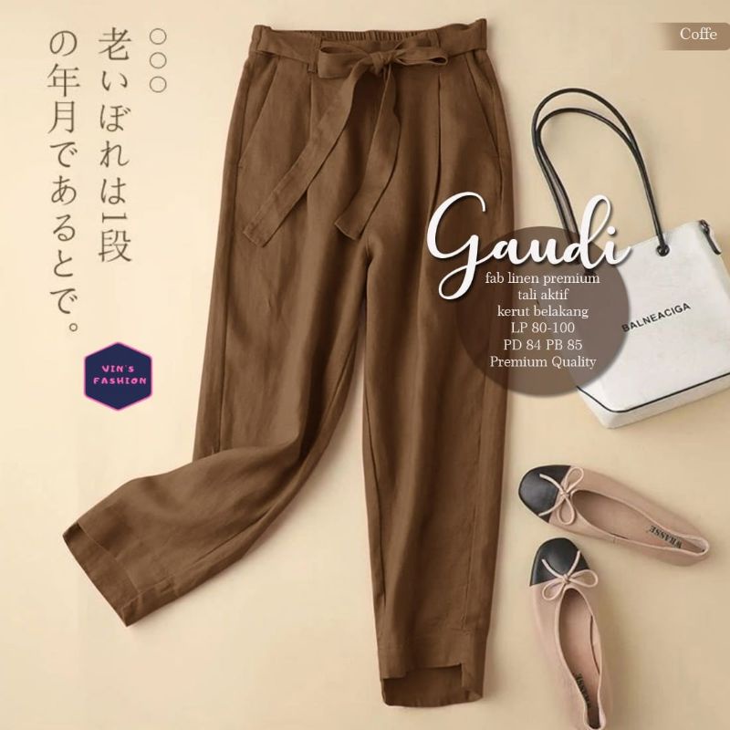 Celana panjang wanita Gaudi by vins