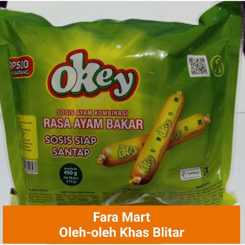 

SOSIS OKEY AYAM ISI 30pcs