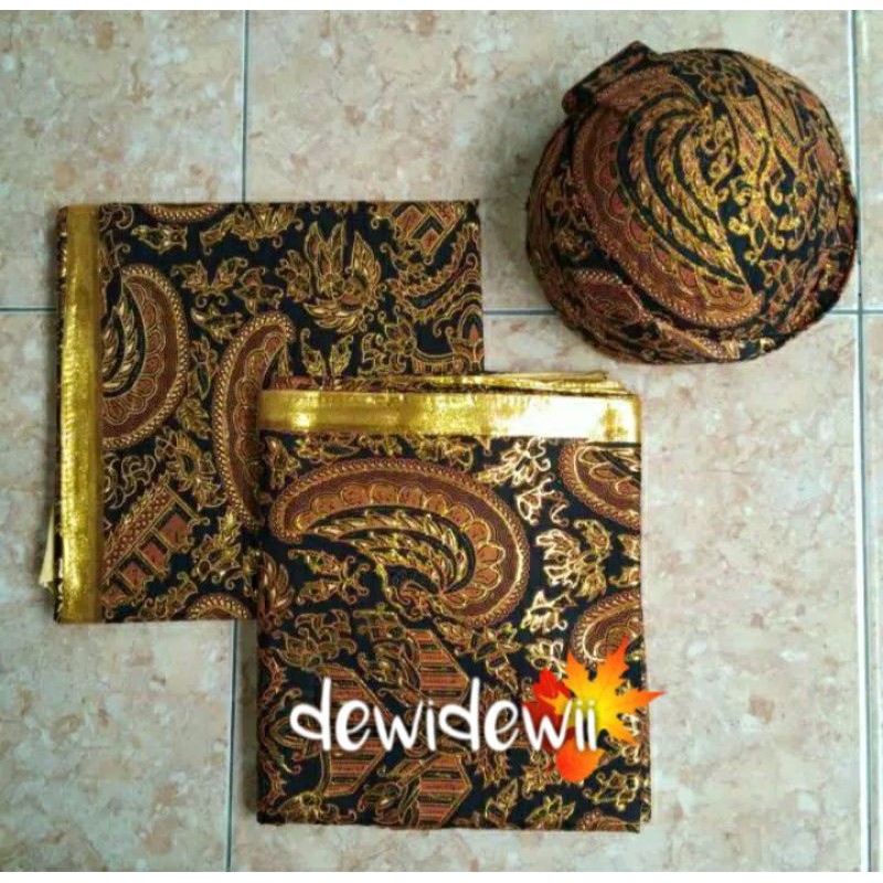 Set Jarik + Blangkon Prodo, BANYAK PILIHAN MOTIF