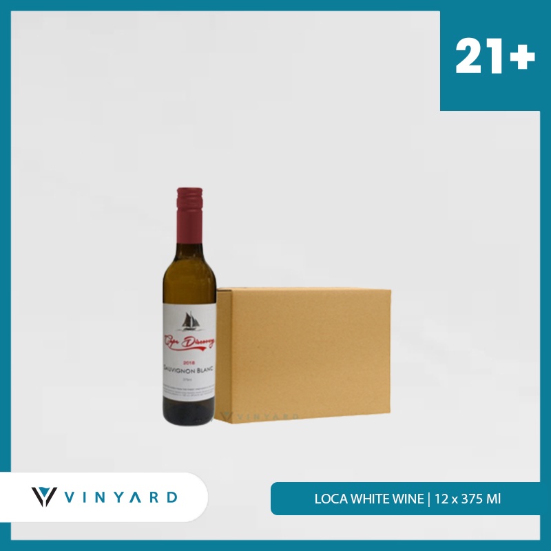 PROMO Cape Discovery Sauvignon Blanc 375 Ml (12 Botol )