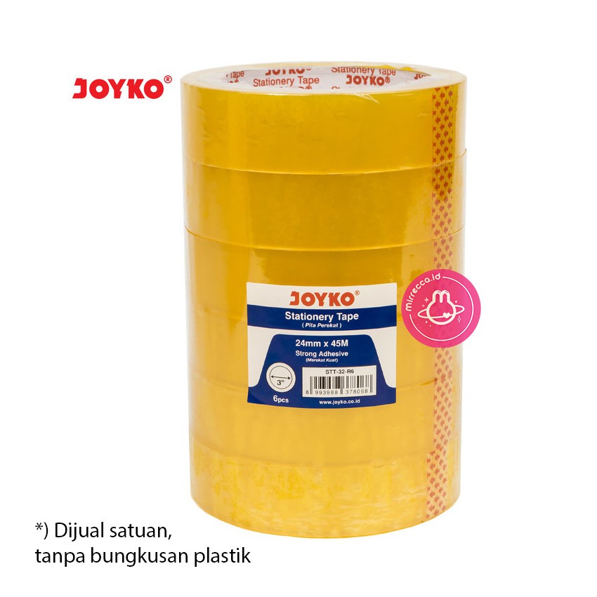 

SELOTIP JOYKO STT-32-R6 PITA PEREKAT STRONG ADHESIVE