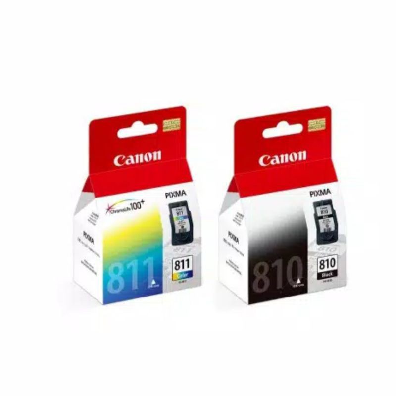 1SET TINTA CANON BK810/811CLR ORIGINAL