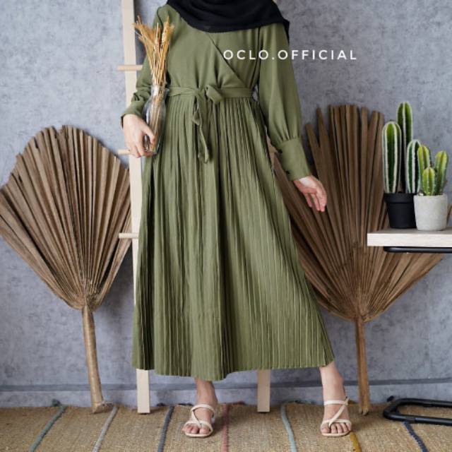 Baju atasan wanita army