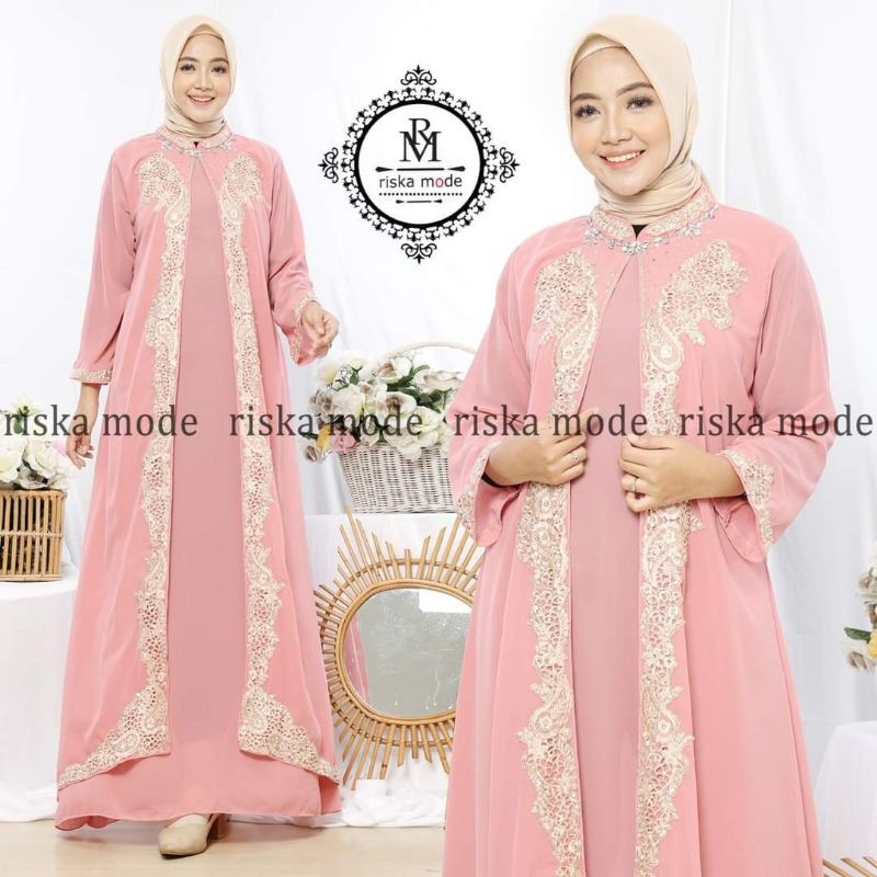 GAMIS LEBARAN MEWAH/GAMIS KAFTAN BORDIR/GAMIS LEBARAN TERKINI