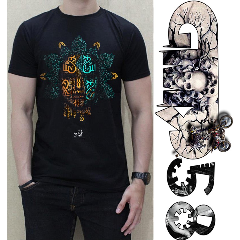 KAOS 3D THE FACE ARABIC TYPOGRAPH