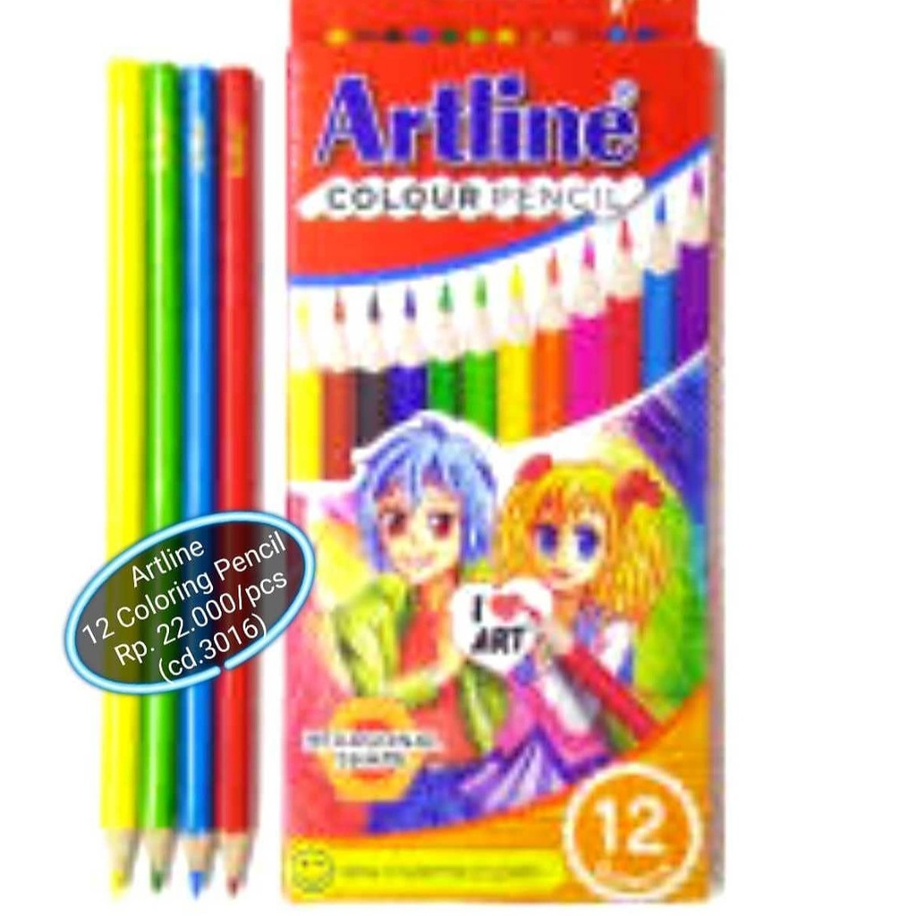 

Artline 12 color pencils SALE