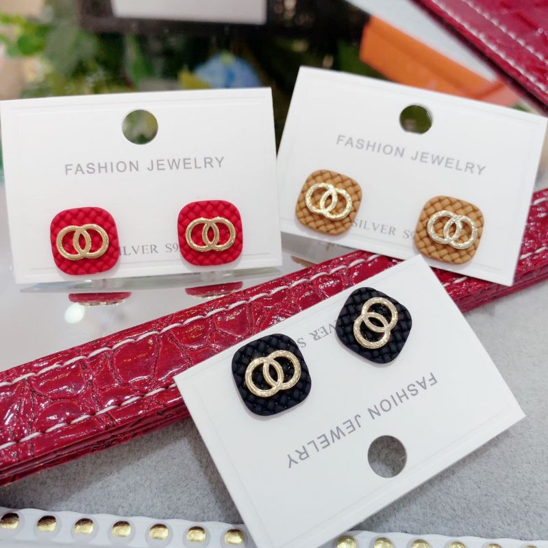 Anting Silver925 perak Premium Quality Anti karat anti alergi Starling silver platgold Ts006