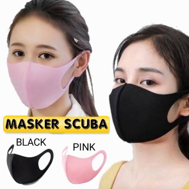 Masker kain scuba - kualitas bagus