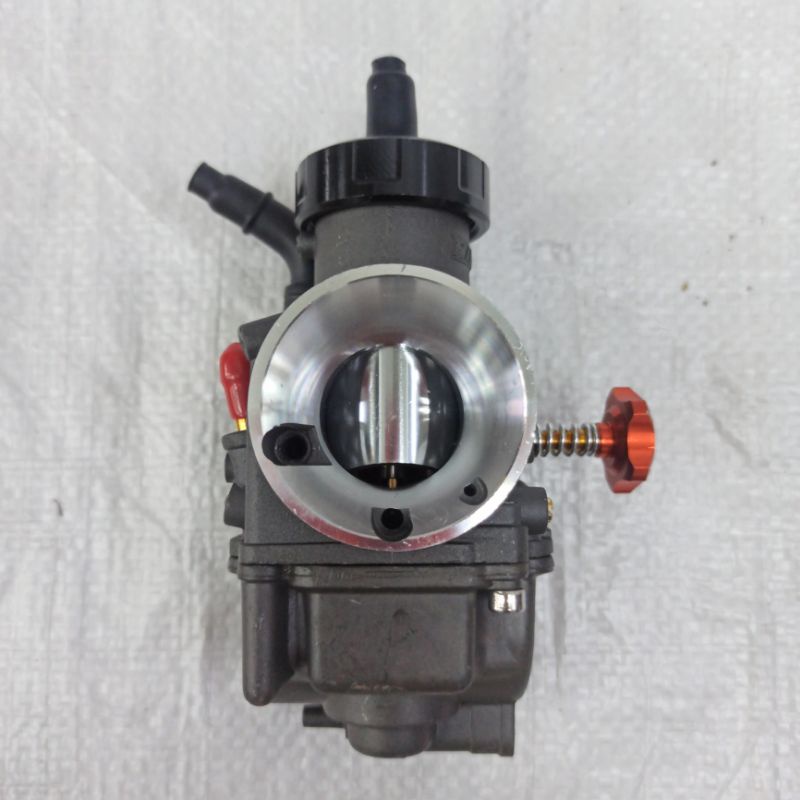 karburator pe 28 karbu pe28 black series ride it ORIGINAL-Tutup HITAM