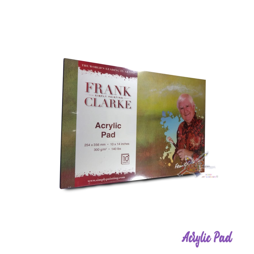 

FRANK CLARKE ACRYLIC PAD UKURAN 254 X 356 MM