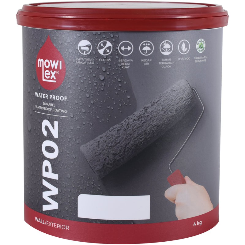 MOWILEX Waterproof Coating Exterior 20 KG (Cat Elastis Anti Bocor)