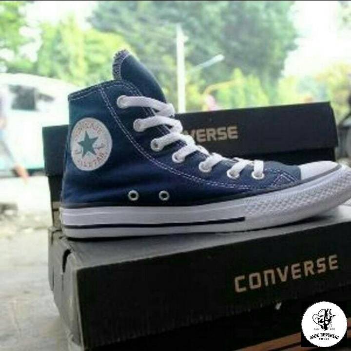 (BISA COD ) SEPATU PRIA CASUAL CONVERSE ALLSTAR BOOTS HIGH GRADE ORIGINAL IMPORT-1