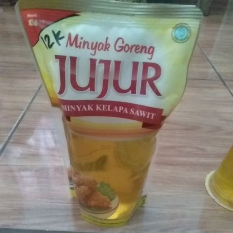 

Minyak goreng Jujur 450ml