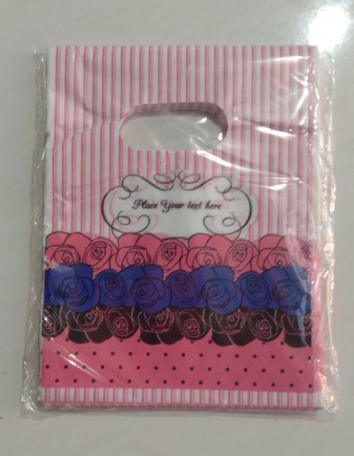 Promo Isi 100 Lembar - Kantong Plastik Motif Kresek 20×25 Cm - Plastik Packing Online Shop - Kresek