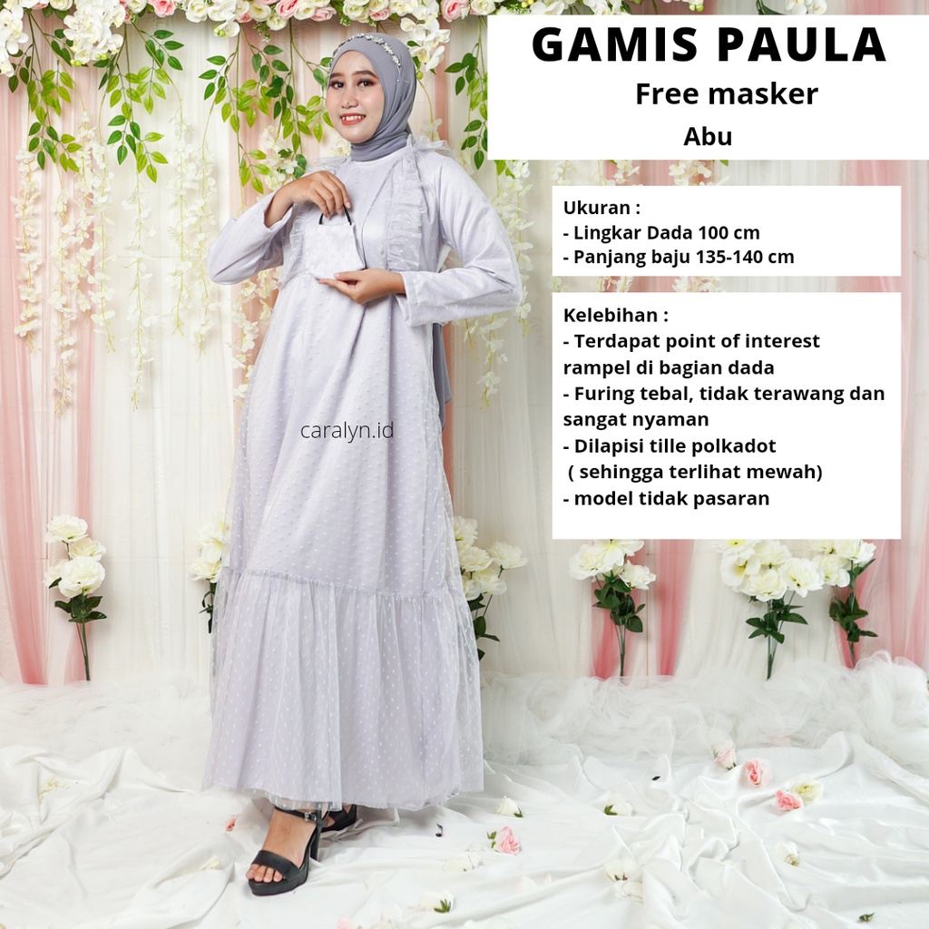 GAMIS REMAJA TERBARU KONDANGAN TILE MEWAH PAULA