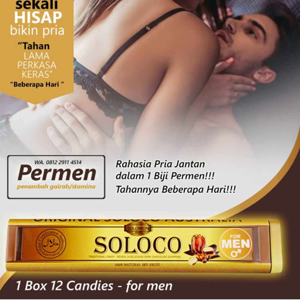 PROMO DISKON BAYAR DI TEMPAT! - Permen SOLOCO Candy ASLI ORIGINAL AU AUSTRALIA - COD ditempat