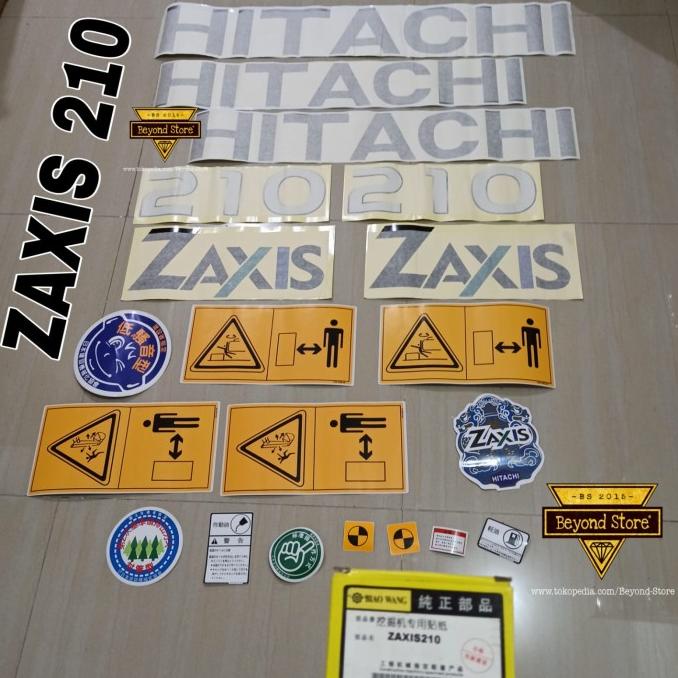 Sticker Excavator / Stiker Alat Berat HITACHI ZAXIS 210