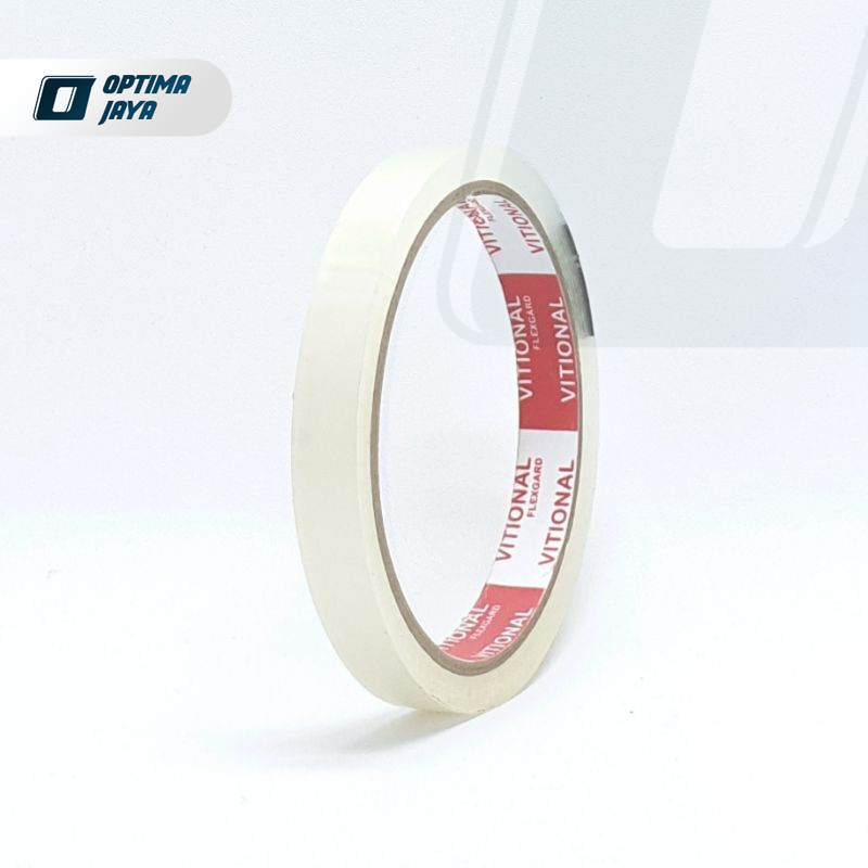 

Lakban OPP 12mm Bening 40 Yard (Hitam) / Solasi / Isolasi