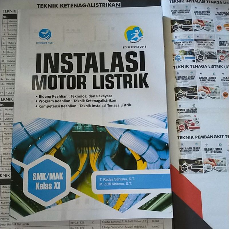

Instalasi Motor Listrik Kelas 11