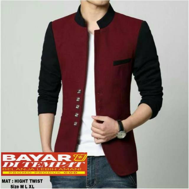 Jas blazer pria casual slimfit formal kantor nikah resmi murah  wisuda koleksi terlengkap terbaru