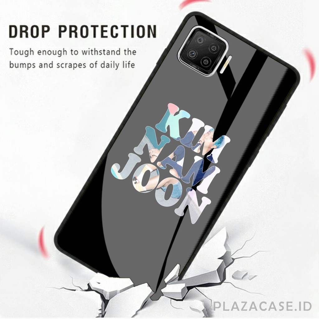 Softcase Glass [K72] for A73 REALME 7 RENO 4F REDMI 9C A53 C17 RENO 4 REALME 7i Y30 A31 A91 A53 A15