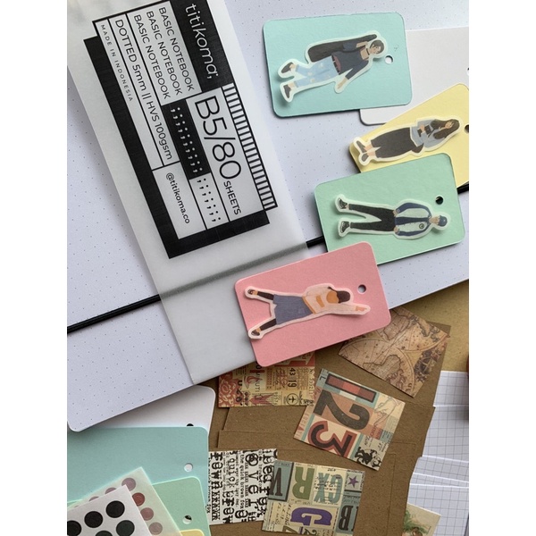 

TAG PAPER 5 COLOR | MEMO | JOURNALING | STUDYGRAM