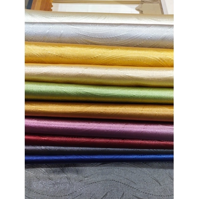 KAIN GORDEN BLACKOUT IMPORT METERAN MOTIF EMBOSS POLOS #SJ