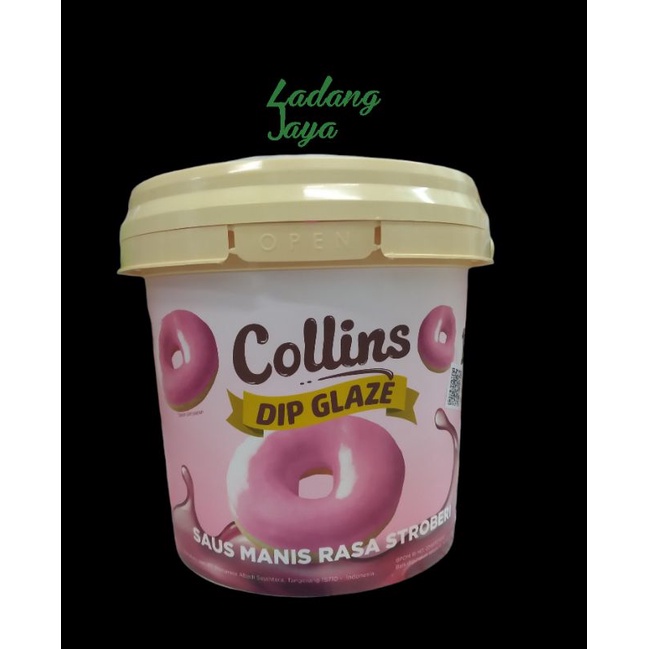 

1kg Collins Dipglaze Strawberry