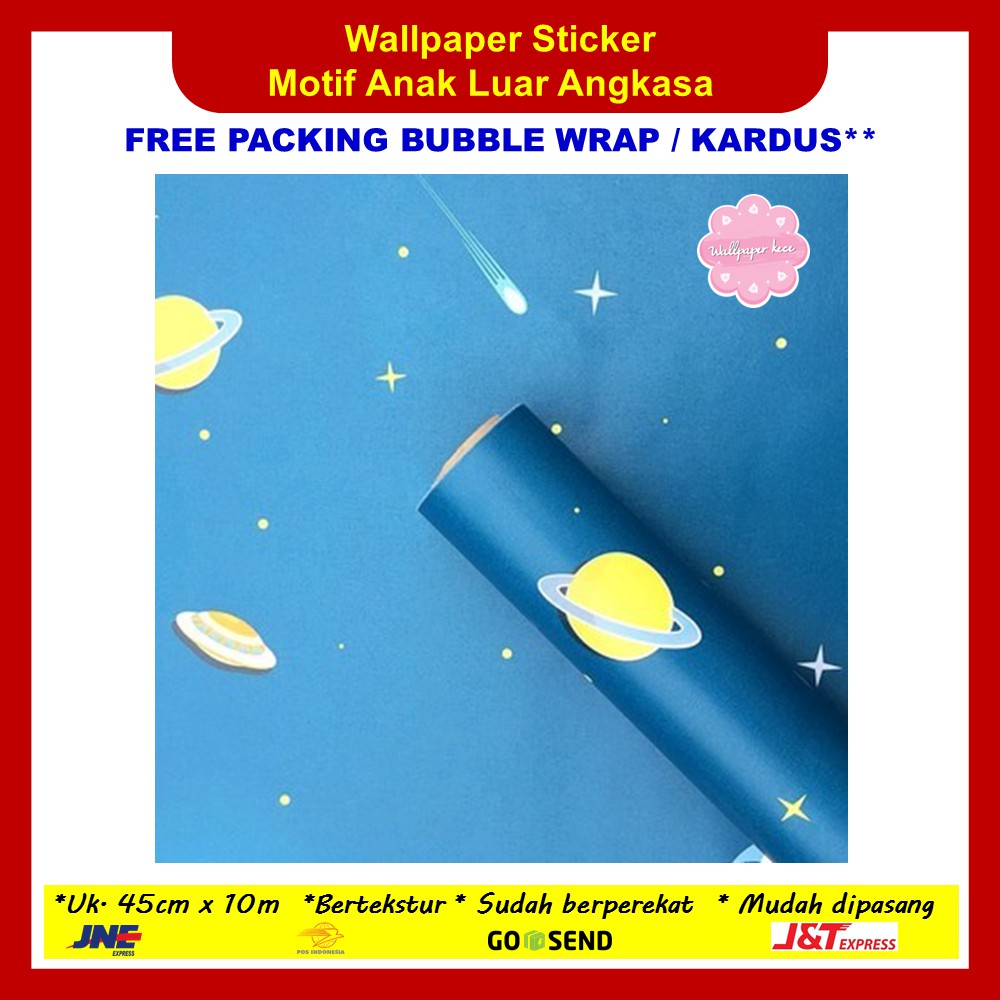 Jual Wallpaper Sticker Dinding Luar Angkasa Walpaper Stiker | Shopee