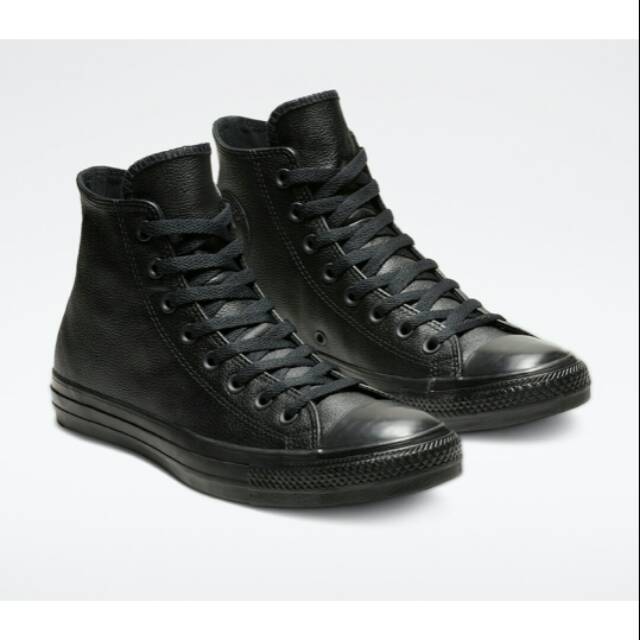 converse black star