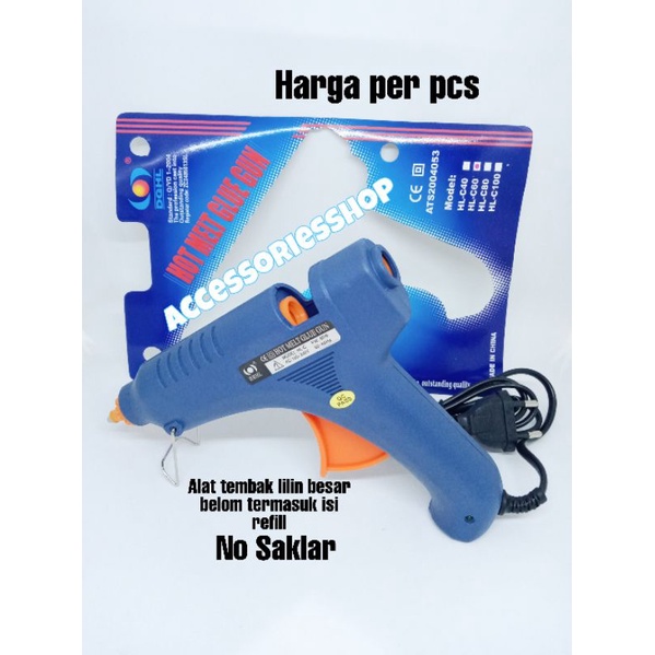 

Alat tembak glue gun besar no saklar/alat tembak besar/alat lem bakar/glue gun 60W murah