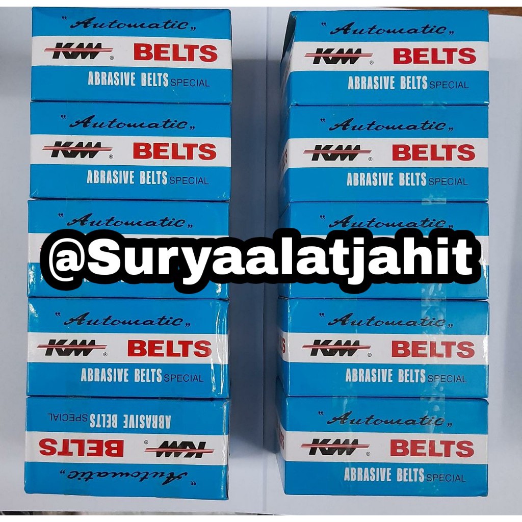 Asahan Pisau/Abrassive Belts Biru untuk Mesin Potong Km 8&quot;/10&quot; =rp.29.500/1kotak=50pcs