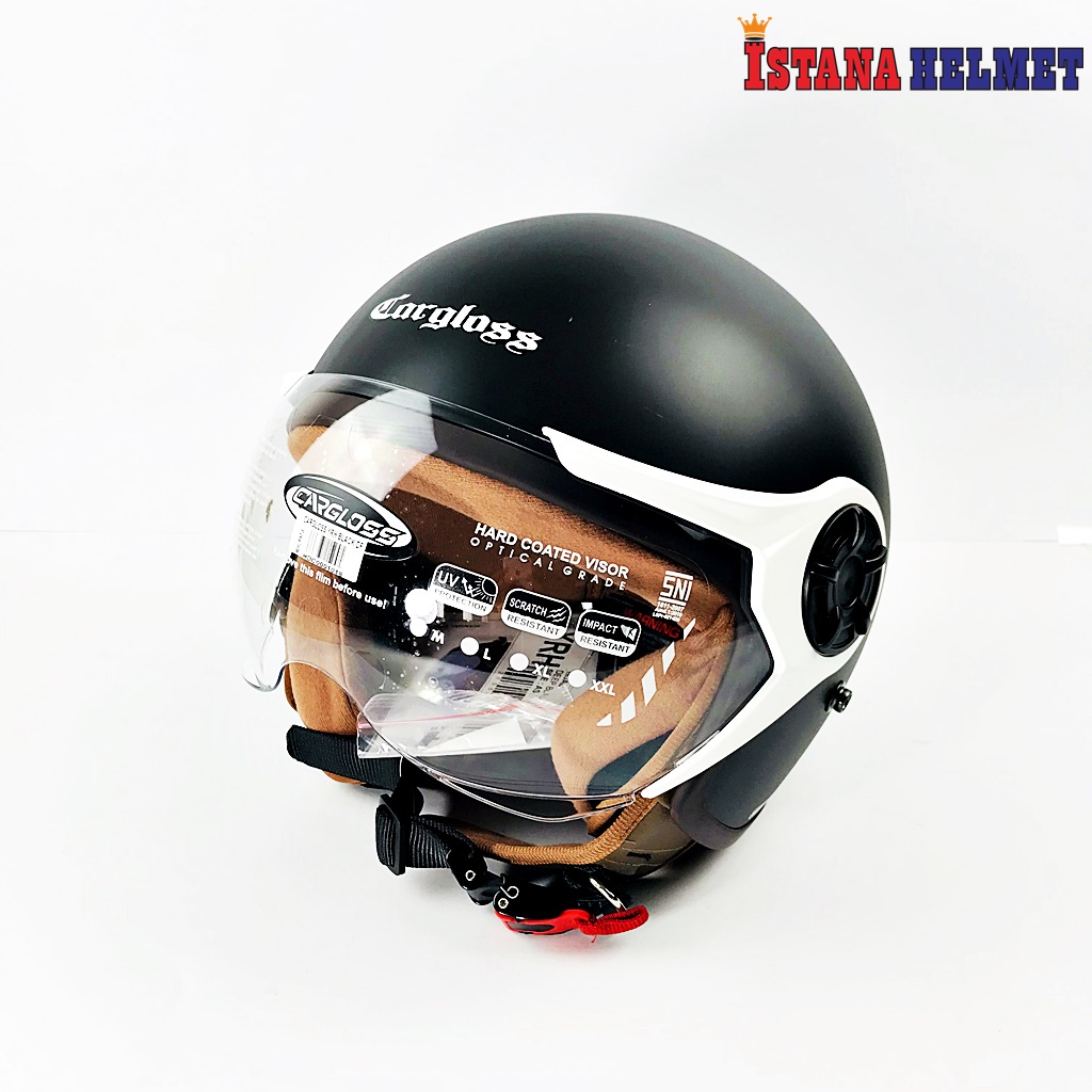 HELM CARGLOSS YRH HIJAB BLACK DOFF