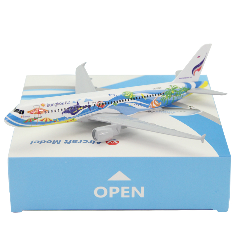 Model Pesawat Terbang Airbus 320 Malaysia Korea Vietnam Airlines A320 Diecast Metal 16CM