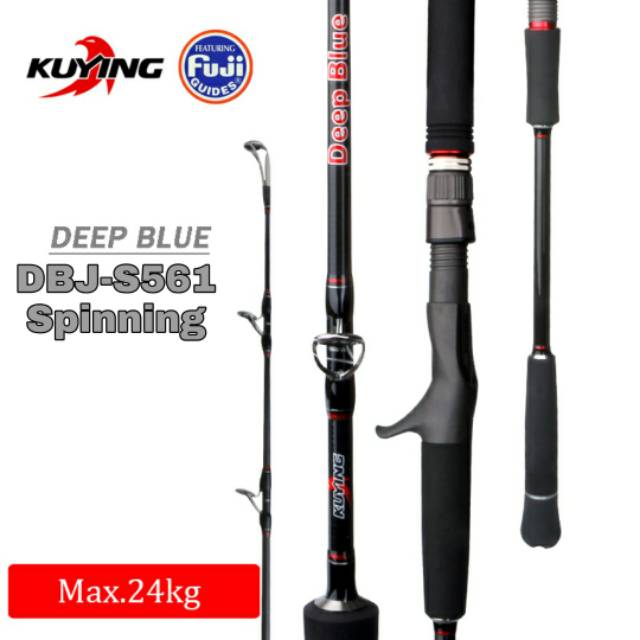 Rod Joran Jigging Kuying Deep Blue DBJ-S561 pack pvc