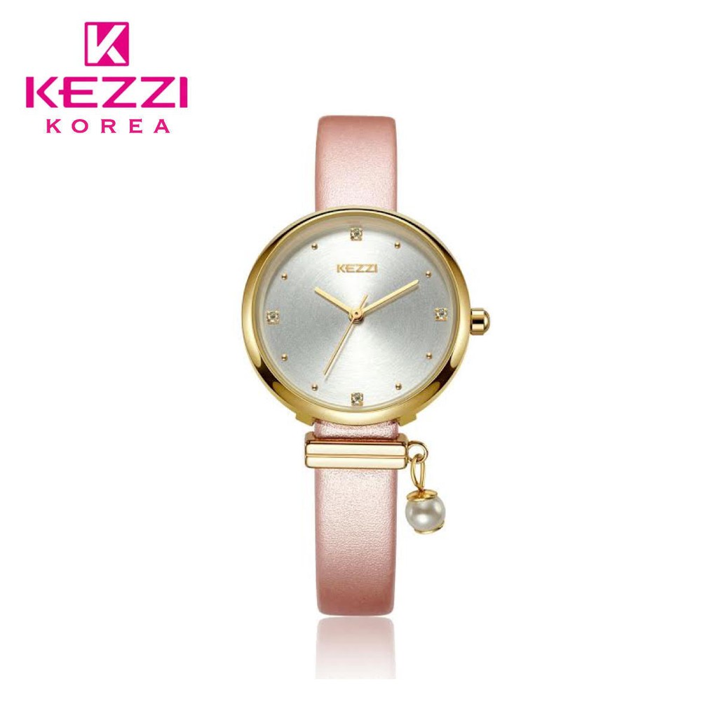 Kezzi Korea 1893 Pink - Jam Tangan Fashion Wanita - Model Analog